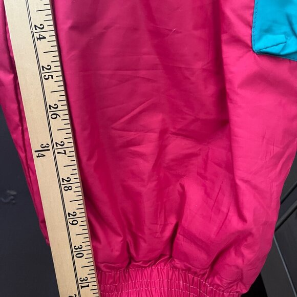 Vtg 5th Avenue One Piece Ski Suit Snowsuit 80s Womens sz 44 Made in Italy Purple - Picture 11 of 14